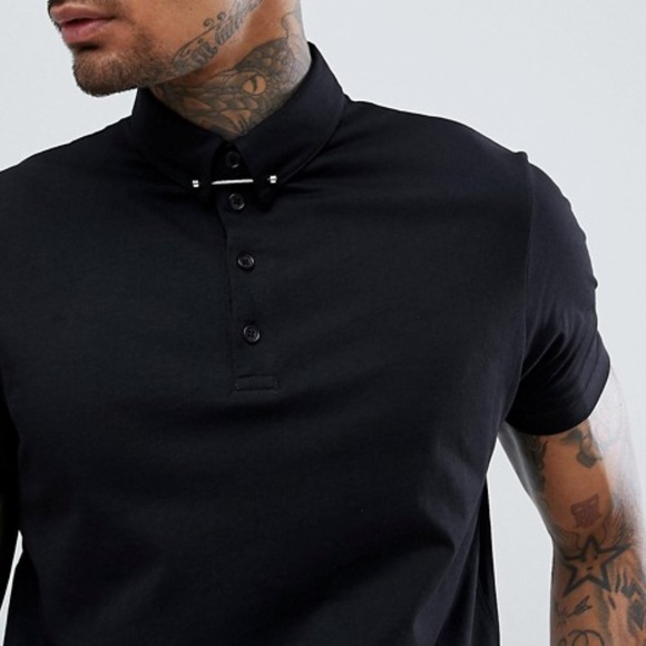 ASOS Other - ASOS Neck Bar Polo